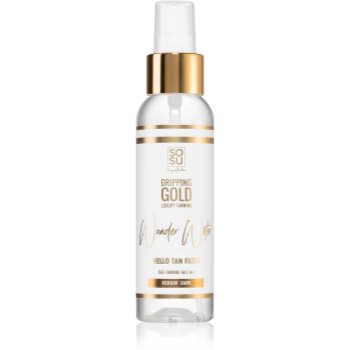 Dripping Gold Wonder Water Hello Tan Spray pentru protectie faciale - imagine 2